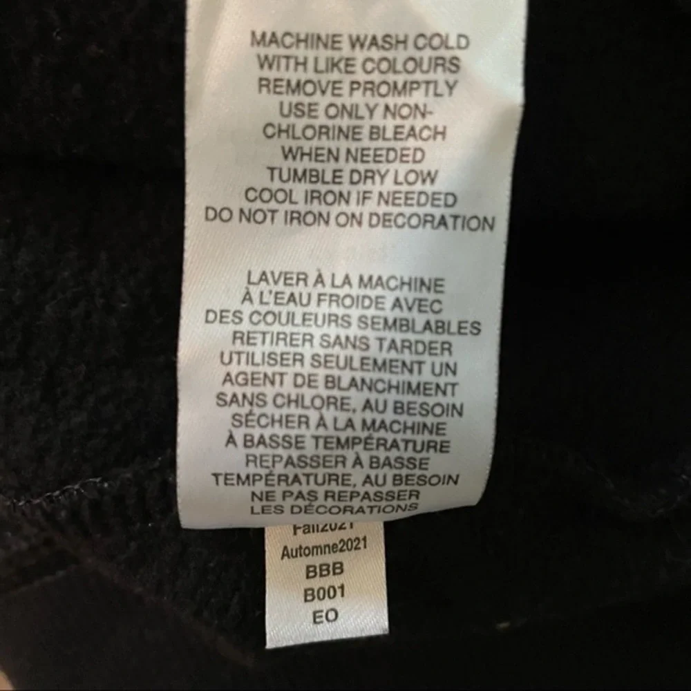 Champion Signature Fleece Hoodie/Sweatshirt. Pullover Style, Black, Size Medium - Picture 7 of 7